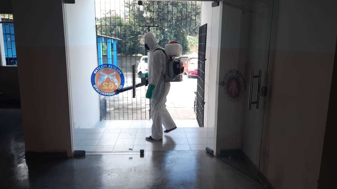 Camacã: Secretaria de Saúde realiza desinfecção para evitar o contágio do coronavírus